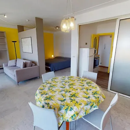 9m - Grand Climatise Entierement Renove Face A La Avec Terrasse Menton